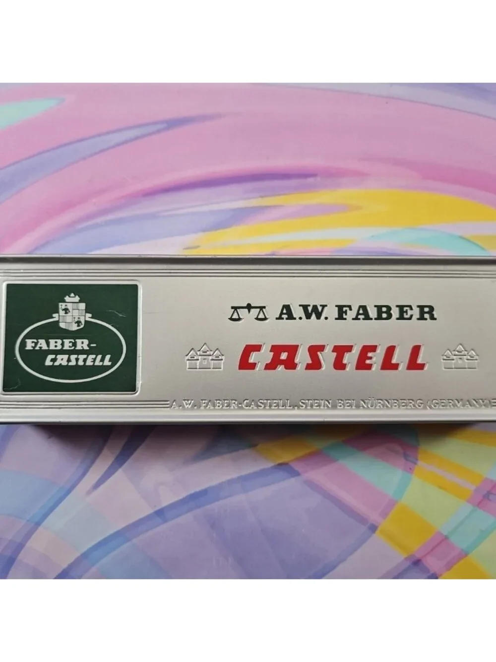 A.W. Faber-Castell Pencil Tin Germany, Vintage